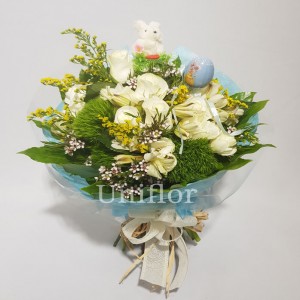 Bouquet Pascoal Azul