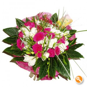 Bouquet com rosas - Solsticio de Primavera